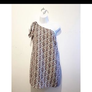 Free People Size 4 One Shoulder Dress